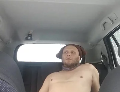 Back Seat of the Car in Parking Slot
