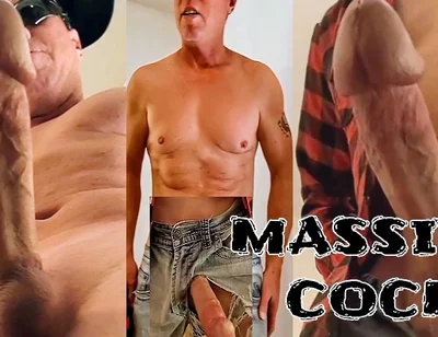 Massive Cock Delivers Massive Cumshot From Jeans