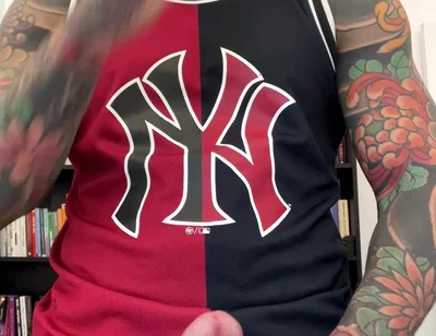 Spanish Muscular Bull with Clothes on