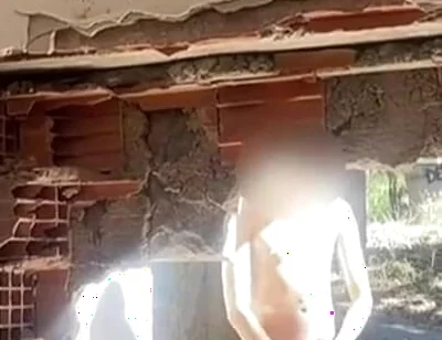 Exploring an Abandoned Building, 2 Amateur Boys Remove Their Clothes and One Starts to Bust a Nut
