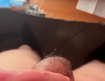 Masturbating