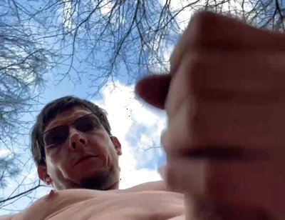 Masturbating