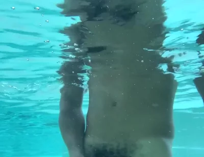 Underwater Cumshot