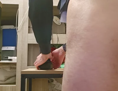 Suck Big Dildo Fuck My Ass