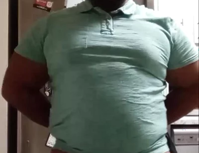Black Step Dad Teases You with His Cock