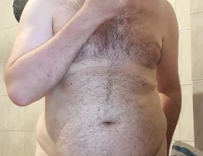 Naked Boy in Bathroom