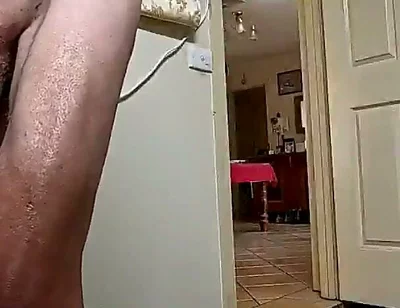Doing a Little Excercise and Cum