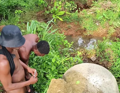 Ebony Ran for His Life After a Merciless Hard Jungle Fuck