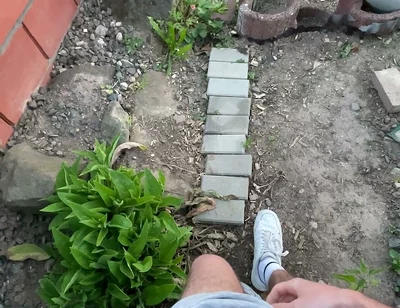 Risky! I Play on the Street with My Dick