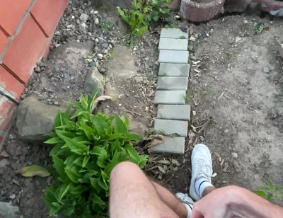 Risky! I Play on the Street with My Dick