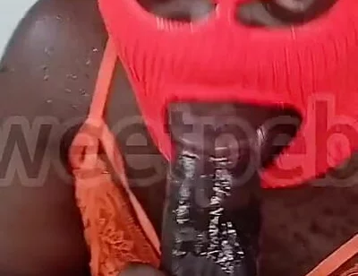 Teddy Bear Fucked Me with His Thick Black Dick, Even When There Light Out