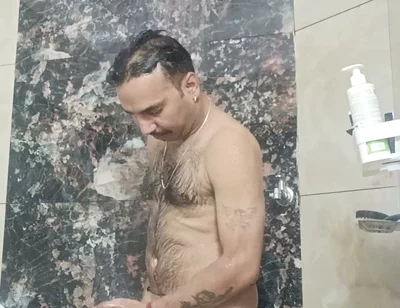 Indian Desi Man Sex and Show Shower Shoe and Masterbation