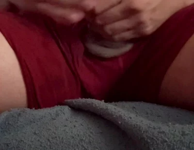 Latino Guy Relaxing and Teasing His Bulge
