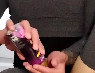 Transgender Alex Fucks Her Dildo