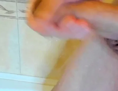Cum Shot in the Shower