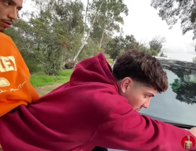 Fucking A Gay Latin Thug Bareback Public Fucking Caught