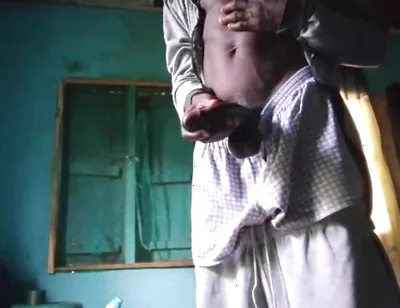 Wanking off Till Cum My Big Black Dick