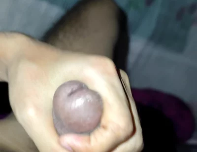 Bottom Masturbation with Huge Cumshot