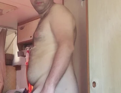 All Naked in Camper
