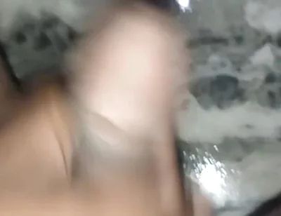 Handjob in Bathroom