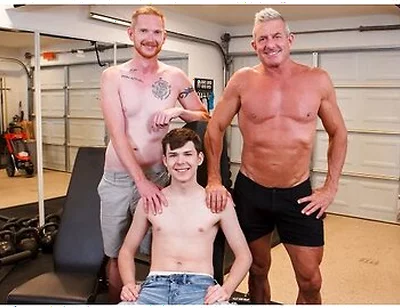 Cute Twink Stepson Dakota Lovell Takes Stepgrandpa And Stepdads Cocks At The Same Time