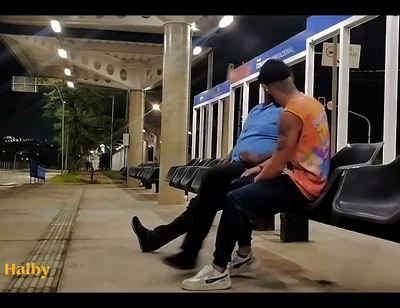 I Sucked the Driver's Dick While Waiting for the Bus.