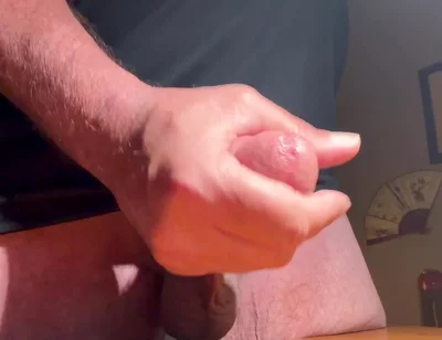 Stroking at My Desk