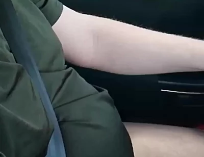 Nylon Fetish in the Dirt Road Search in the Car