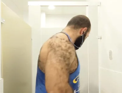 A Satisfying Post Workout Jerk off. Decided to Put My Load Somewhere Special This Time.