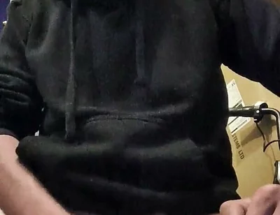 Wanking My Big Hard Dick and Smoking While Edging