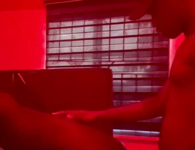 College Twink Friends Fuck After College Under Red Lights