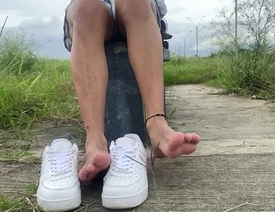 My Feet Are Your Religion. Pray with Your Mouth.