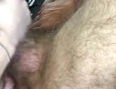 Suck Stepdaddys Hairy Cock and Eat All His Cum