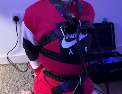 Twink Strapped up and Milked Relentlessly