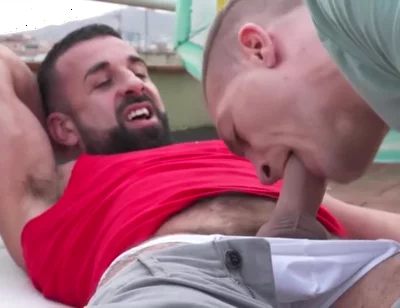 This Painfully Rooftop Anal Session Went So Filthy!