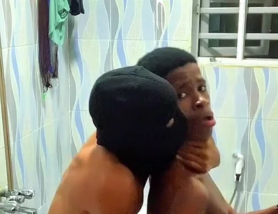 Young Boy Got Fucked in..bathroom, Livingroom and Kitchen