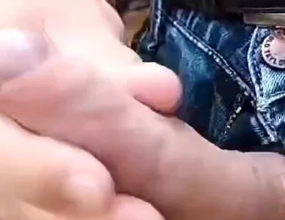 Mature Man Masturbating in Public Places
