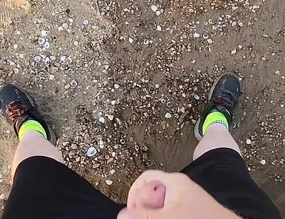 Enjoying Myself at a Very Beach.
