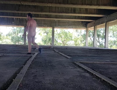All Naked in Outdoor