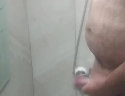 Stepdaddy in the Office Bathroom