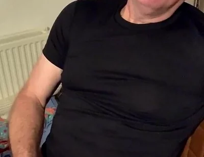 Jerking--off Before Bed at the Table. Nice Ogasm