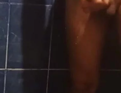 Stroking in the Shower - Tall Tatted Peruvian