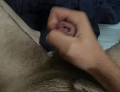 Wanking My Big Hard Cock POV