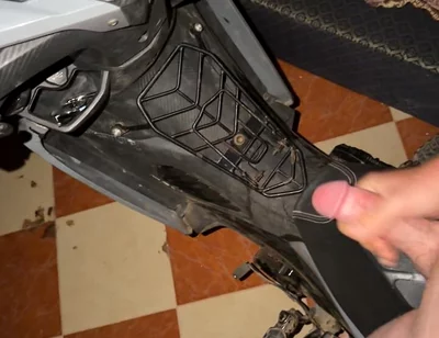 Cum of My Bike