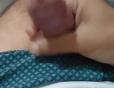 Ladysilva Jerking off Her Hot Cock on Live Cam for Her Followers