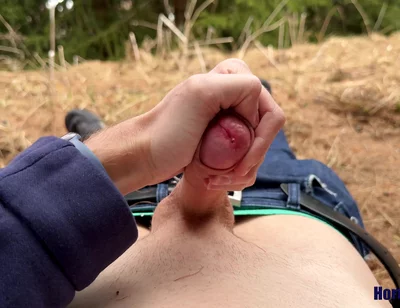 Twink Wixt His Big Cock Outdoors in Naturetwink Wiggles His Big Cock Outdoors in Nature
