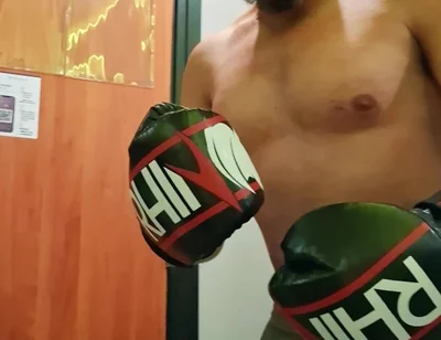 Gouine Wrestler - POV Muscle Worship Training Session