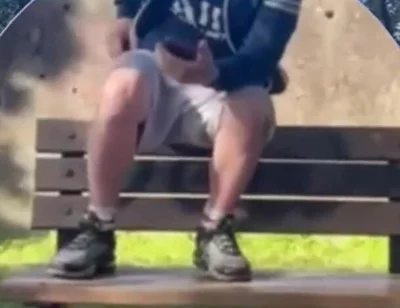 Amateur Boy Lost a Bet and Had to Expose and Touch His Cock in a Park