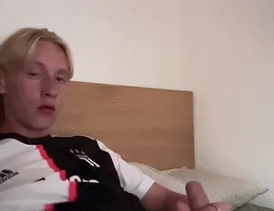 Soccer Bro Horny Masturbating