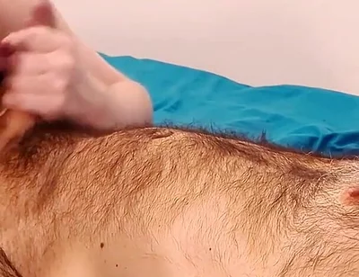 Masked Daddy Rides Bear Till He Shoots